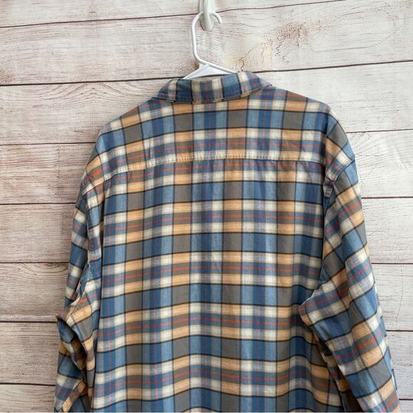 NEW WITH TAGS ORVIS FLAT CREEK PLAID FLANNEL SHIRT - Picture 7 of 8